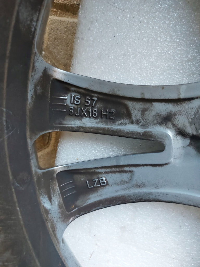 1x Alufelge 18 Zoll 8.0" 5x112 6855093 BMW 1 Rim Wheel FEL9843045400bu