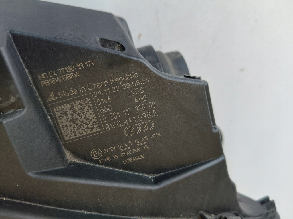 Frontscheinwerfer Audi A4 B9 8W0941036E Full LED Rechts Scheinwerfer Headlight SCH6356745686at