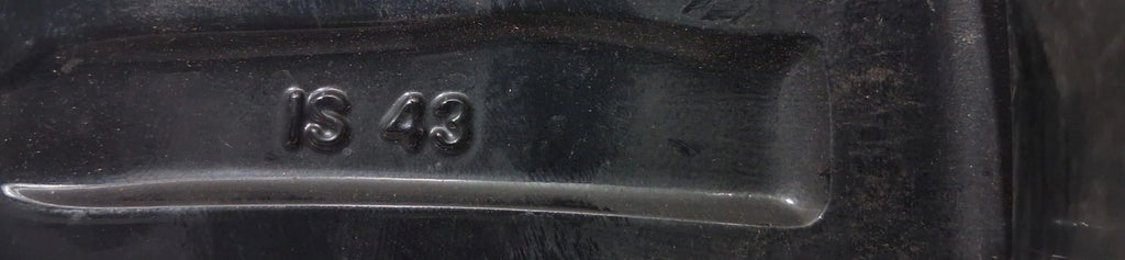1x Alufelge 20 Zoll 9.5" 5x112 43ET Glanz Schwarz 7916266 BMW Rim Wheel FEL9376770332el