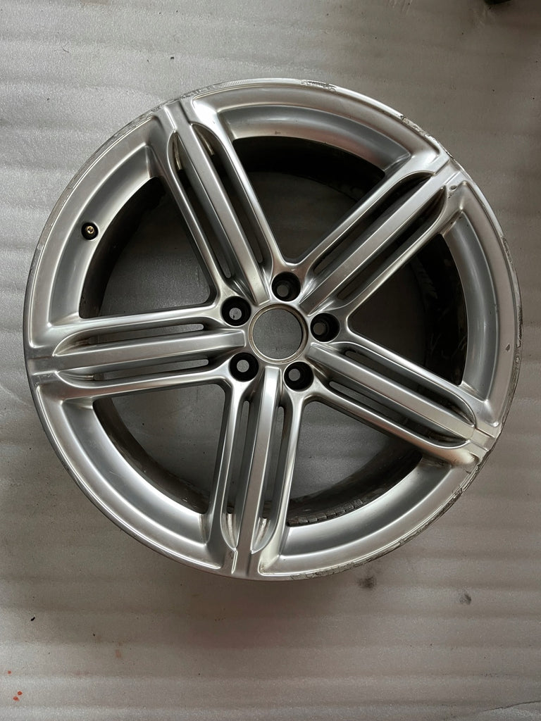 1x Alufelge 20 Zoll 8.5" 5x112 33ET Glanz Silber 8RO601025 Audi Q5 Rim Wheel