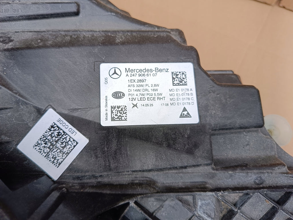Frontscheinwerfer Mercedes-Benz W247 A2479066107 LED Links Headlight SCH6100954713dn