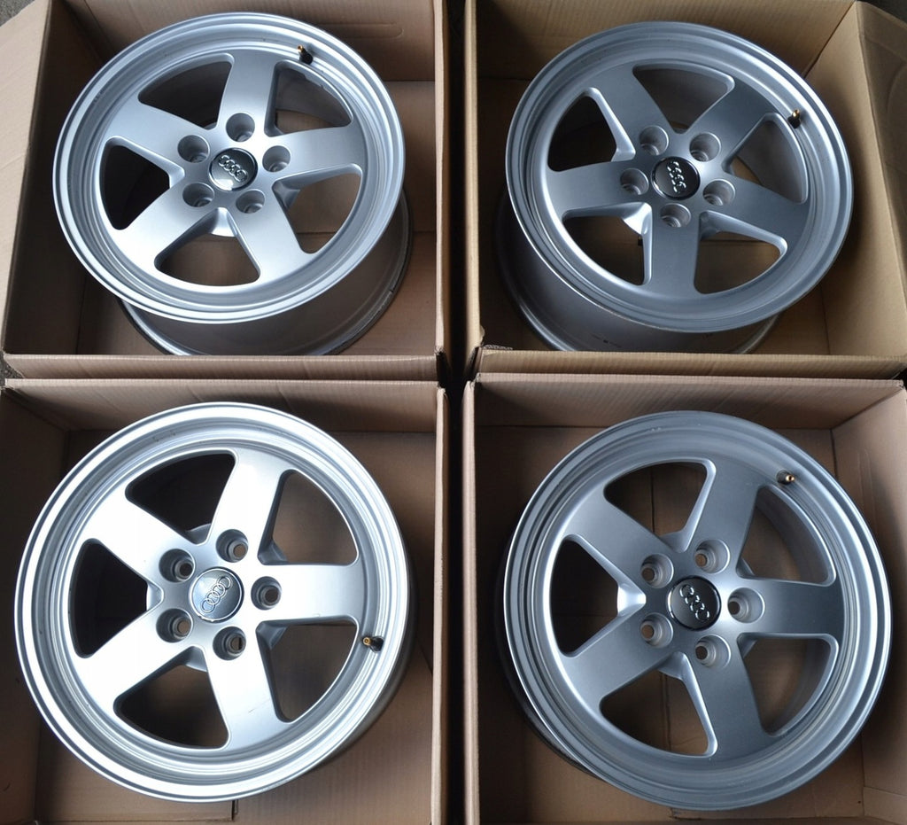 4x Alufelge 16 Zoll 7.0" 5x112 35ET Glanz Silber 8W0601025 Audi A6 A4 Rim Wheel