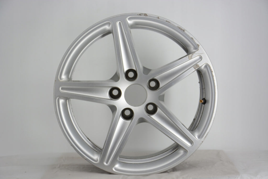 1x Alufelge 16 Zoll 7.0" 5x112 35ET Glanz Silber 8W0601025 Audi Rim Wheel