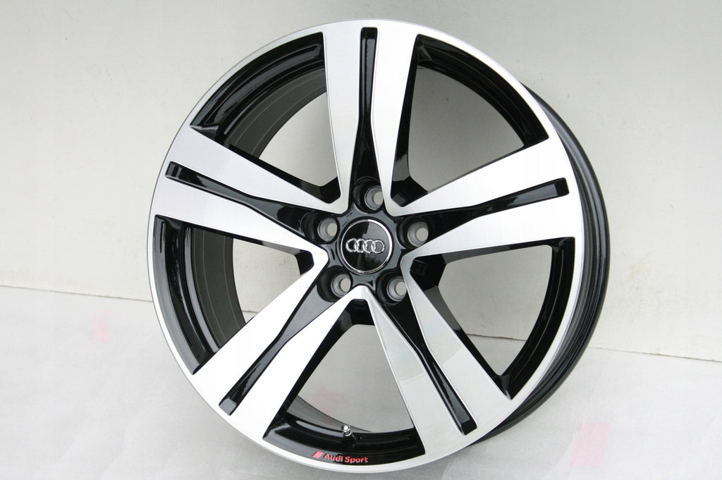4x Alufelge 18 Zoll 8.0" 5x112 25ET Glanz Silber 4M0601025 Audi A4 Allroad