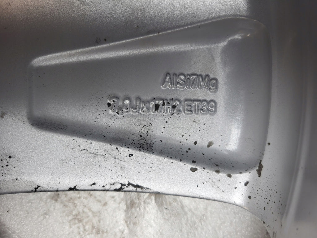 1x Alufelge 17 Zoll 7.0" 5x112 39ET Glanz Silber 7N0601025H Seat Alhambra Sharan FEL9088425102yw