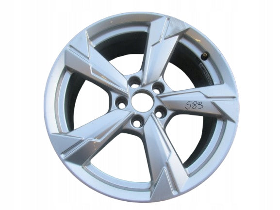 1x Alufelge 18 Zoll 8.0" 5x112 39ET Glanz Silber 4K0601025D Audi A6 B9 Rim Wheel FEL9740466197cc