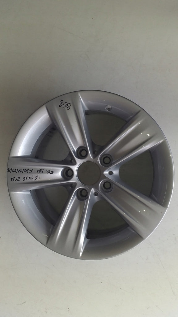 1x Alufelge 16 Zoll 7.5" 5x120 37ET BMW F36 F30 F32 F33 Rim Wheel