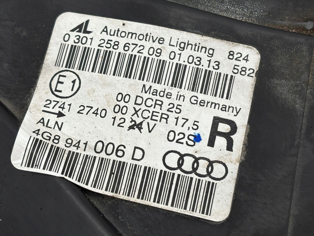 Frontscheinwerfer Audi A7 4G8941006D Rechts Scheinwerfer Headlight SCH8921913802tp