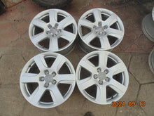 Load image into Gallery viewer, 4x Alufelge 17 Zoll 8.0" 5x112 30ET Glanz Silber 4H0601025 Audi A8 Rim Wheel FEL5263141232cr