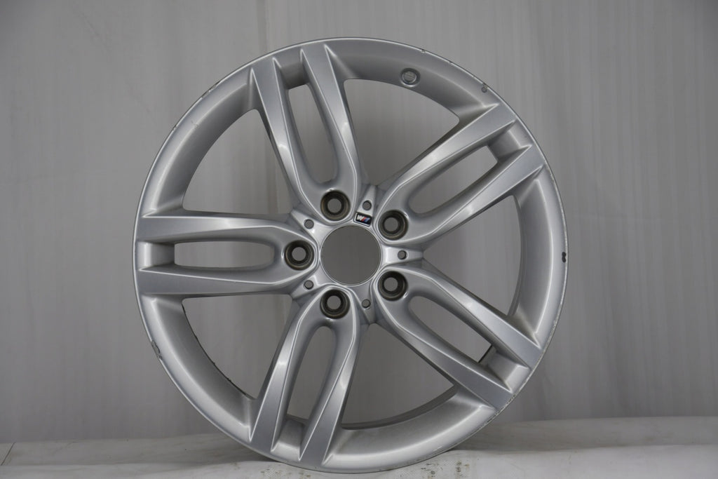 1x Alufelge 18 Zoll 8.0" 5x120 52ET Glanz Silber 7846785 BMW Rim Wheel FEL5017863640vr