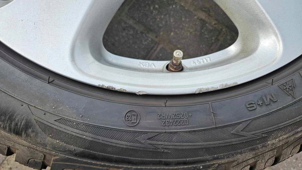 4x Alufelge 17 Zoll 8.0" 5x112 30ET Glanz Silber KBA46717 Audi 4 Rim Wheel FEL3656761406gk