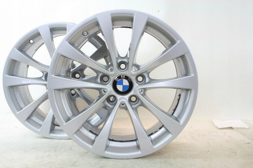 4x Alufelge 17 Zoll 7.5" 5x120 37ET Glanz Silber 554453 BMW Rim Wheel FEL8374613053pz