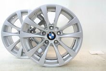 Laden Sie das Bild in den Galerie-Viewer, 4x Alufelge 17 Zoll 7.5" 5x120 37ET Glanz Silber 554453 BMW Rim Wheel FEL8374613053pz