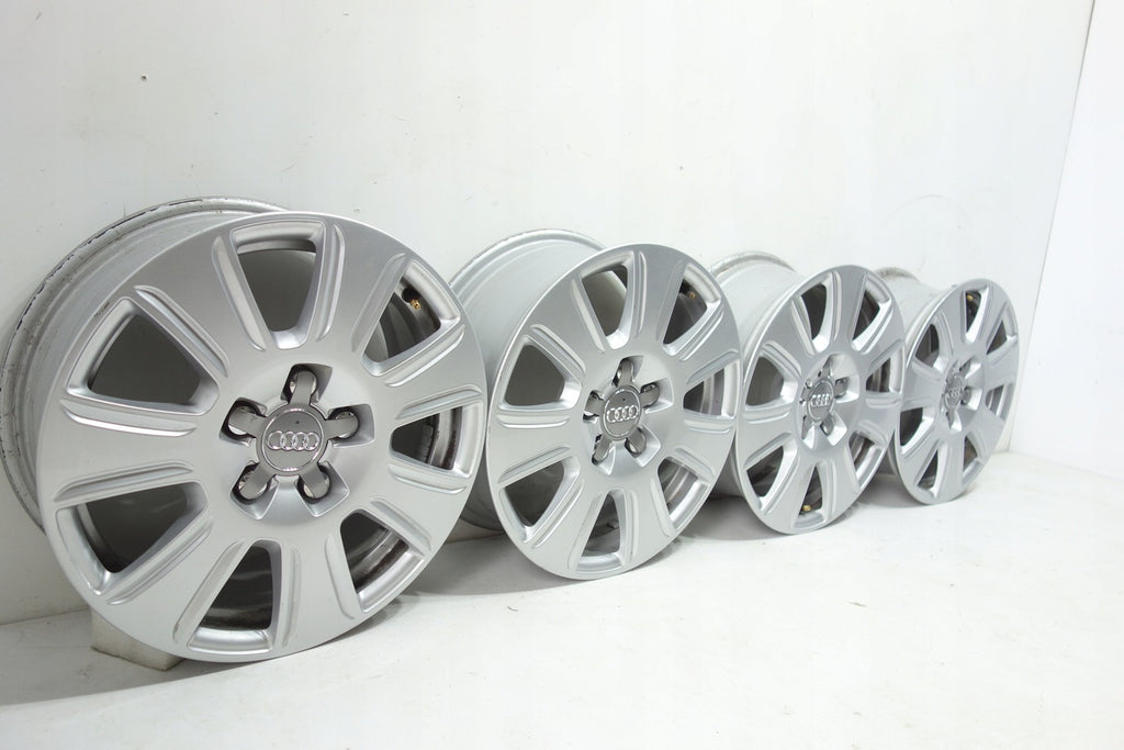 4x Alufelge 16 Zoll 6.5" 5x112 33ET Glanz Silber 8U0601025 Audi Q3 Rim Wheel