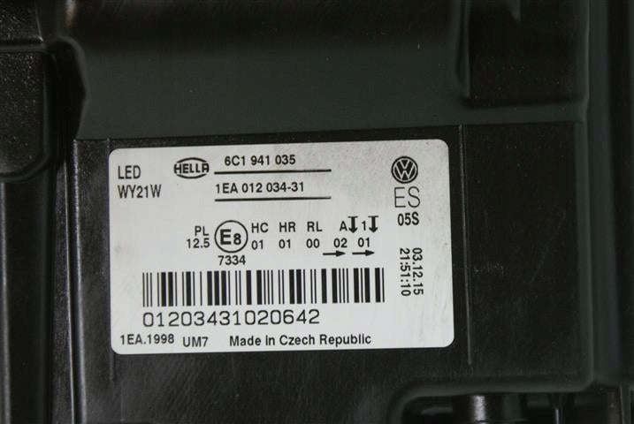 Frontscheinwerfer VW Polo 6C1941035 LED Links Scheinwerfer Headlight SCH6481794477ka