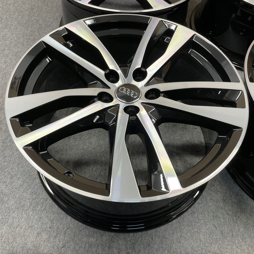 4x Alufelge 19 Zoll 8.5" 5x112 40ET Glanz Graphit 4K0601025 Audi A6 C8 Mg FEL8251760345uc