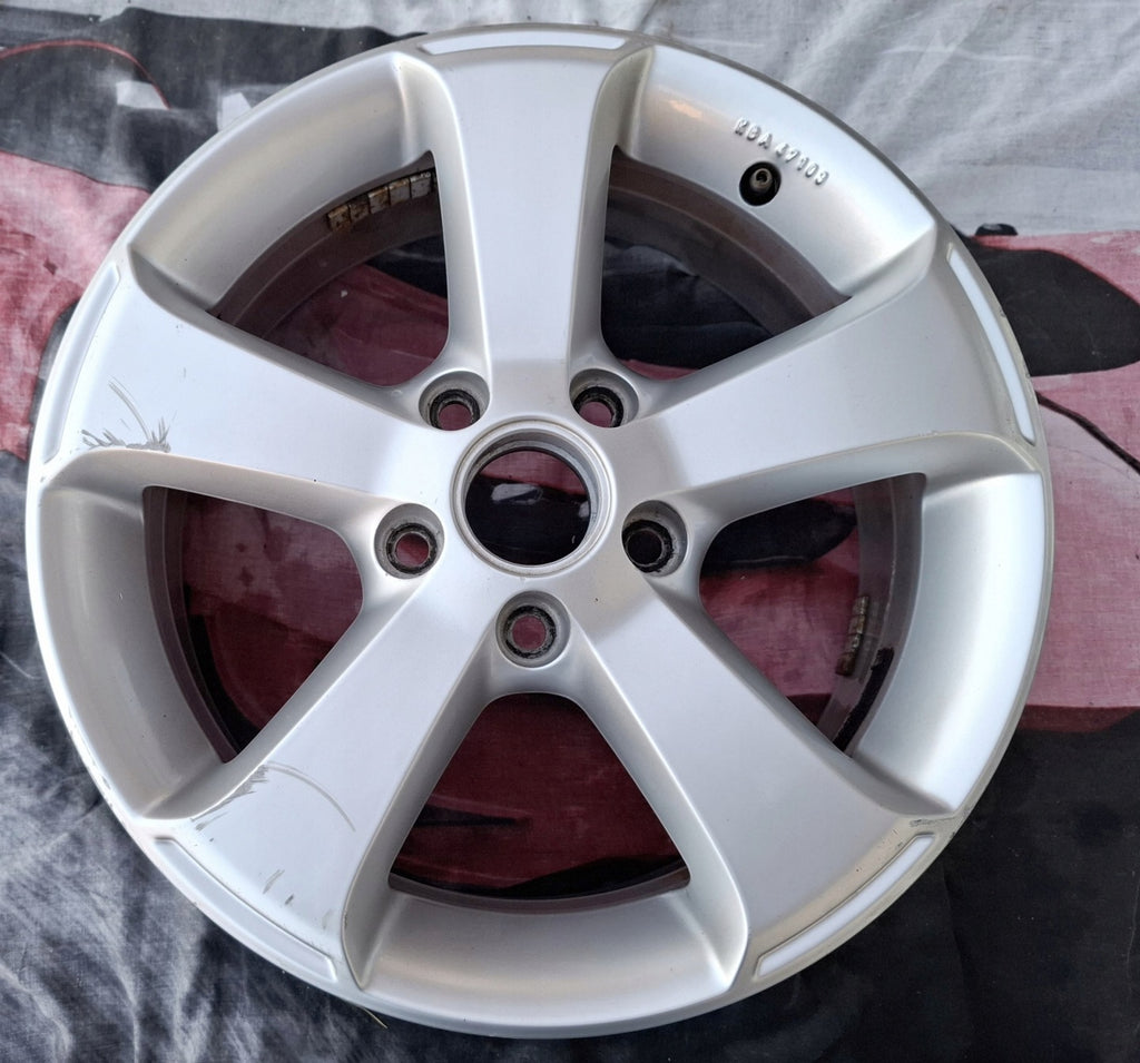 1x Alufelge 16 Zoll 6.0" 5x112 50ET Glanz Silber 1T4071496C VW I Rim Wheel FEL5739738238lo