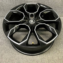 Load image into Gallery viewer, 1x Alufelge 19 Zoll 7.5" 5x112 51ET Glanz Schwarz 5E0601025BD Skoda Octavia I FEL1865320387fe