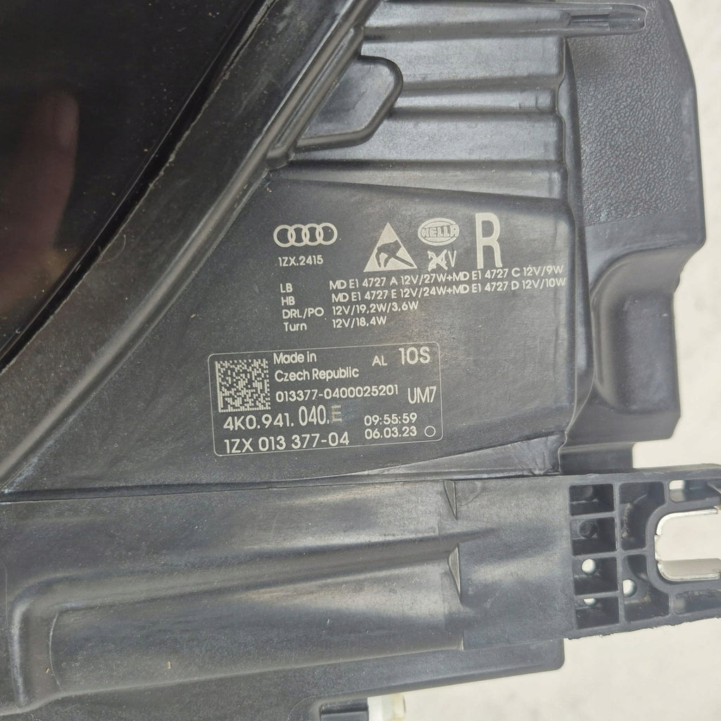 Frontscheinwerfer Audi A6 C8 4K0941040E Full LED Rechts Scheinwerfer Headlight SCH5738309969yf