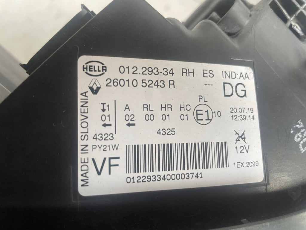 Frontscheinwerfer Renault Scenic 260105243R LED Rechts Scheinwerfer Headlight SCH9979818748hp