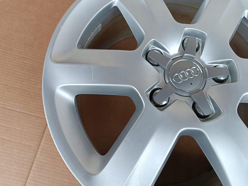 1x Alufelge 18 Zoll 8.0" 5x130 50ET 4L0601025AG Audi Q7 Rim Wheel