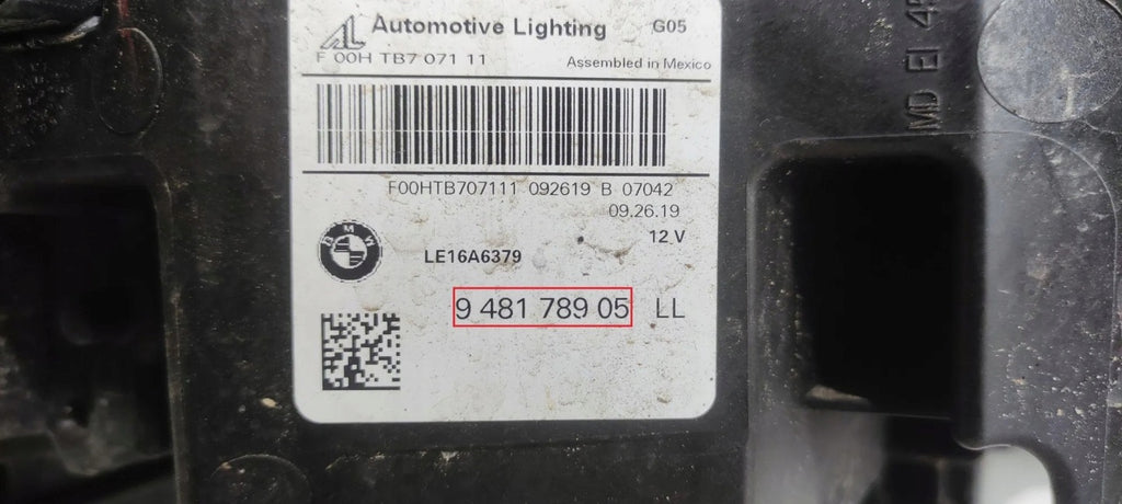 Frontscheinwerfer BMW 948178905 Rechts Scheinwerfer Headlight SCH2359693327bq