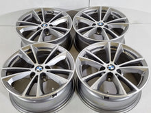 Laden Sie das Bild in den Galerie-Viewer, 1x Alufelge 17 Zoll 7.5" 5x112 27ET Glanz Graphit BMW G31 G30 Rim Wheel FEL7242730095vm