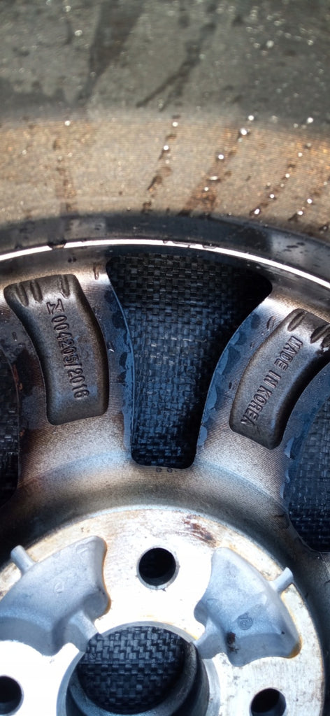 1x Alufelge 15 Zoll 6.0" 4x100 51ET Glanz Graphit 52910-G6300 Kia Picanto FEL8484821351yr