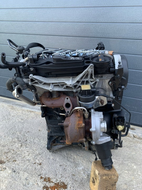 Motor Audi C7 A4 B8 CAG 2.0 TDI 214TKm Diesel Engine Komplett MOT8253036657pk