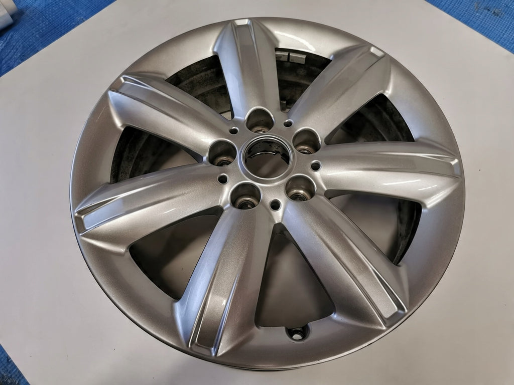 1x Alufelge 17 Zoll 6.5" 5x112 39ET Glanz Silber 6856041 Mini Countryman F60