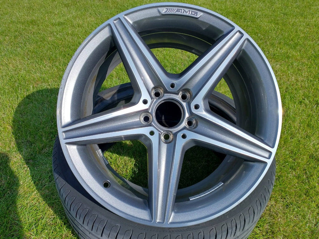 1x Alufelge 18 Zoll 9.0" 5x112 49ET A2134011900 Mercedes-Benz W213 Rim Wheel