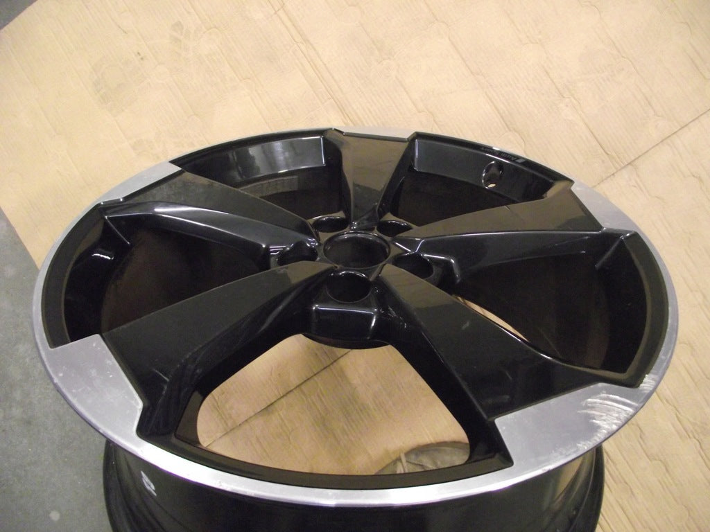 1x Alufelge 20 Zoll 8.0" 5x112 39ET Glanz Schwarz 80A601025 Audi Q5 Rim Wheel FEL9484029720bw
