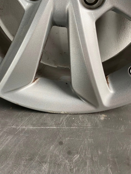 1x Alufelge 16 Zoll 6.5" 4x108 47 5ET Glanz Silber H1BJ-1007-C1A Ford Fiesta I FEL6585066119rm