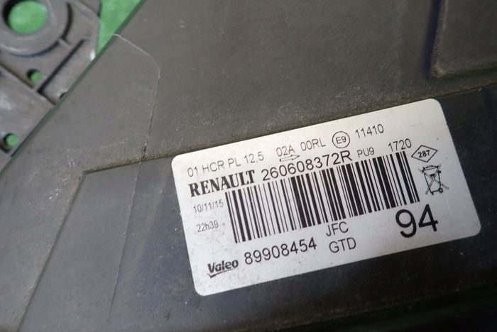 Frontscheinwerfer Renault Espace V 260608372R LED Ein Stück (Rechts oder Links) SCH2983779250oq