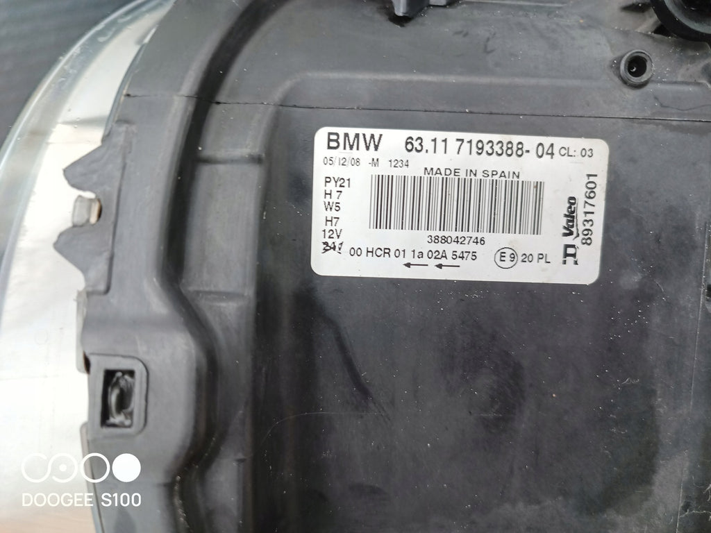 Frontscheinwerfer BMW 1 E81 E87 63117193388-04 Rechts Scheinwerfer Headlight SCH2753829069my