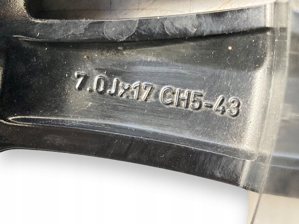 1x Alufelge 17 Zoll 7.0" 5x114.3 43ET A4204010700 Mercedes-Benz Citan Rim Wheel
