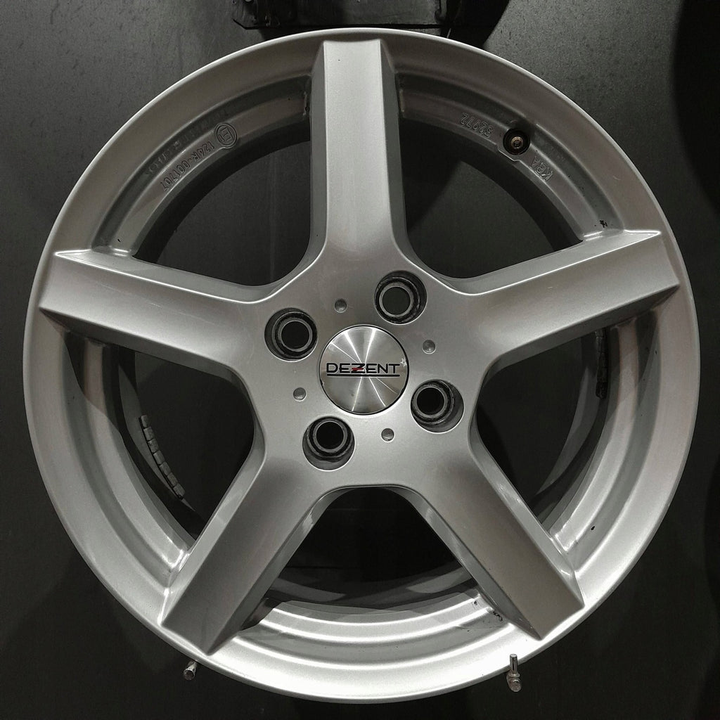 4x Alufelge 16 Zoll 6.5" 4x108 38ET Silber KBA52972 Citroën Corsa F Rim Wheel FEL5377997968qg