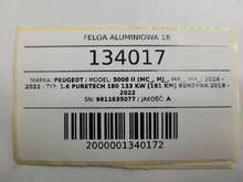 Load image into Gallery viewer, 1x Alufelge 18 Zoll 7.5" 5x108 49ET Glanz Schwarz 9811635077 Peugeot 5008 Ii FEL8909627896wy