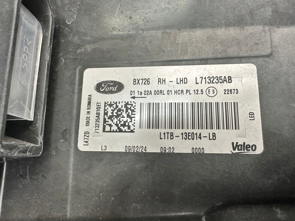Frontscheinwerfer Ford Puma L1TB13E014LB Rechts Scheinwerfer Headlight SCH8171632833jy