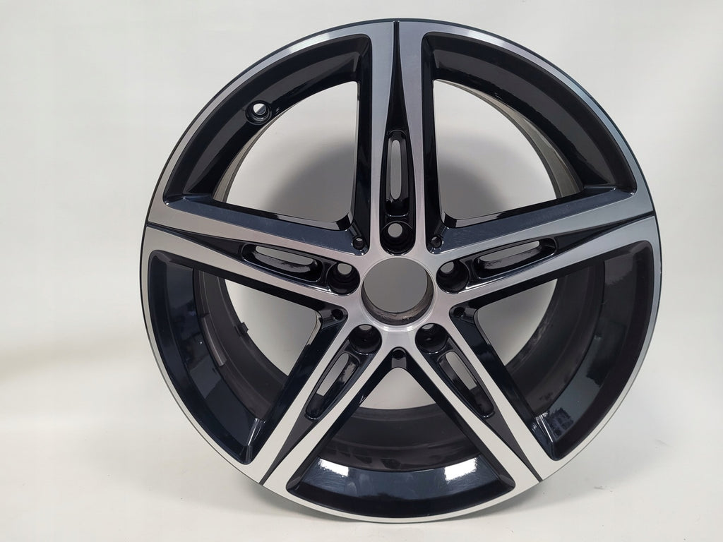 1x Alufelge 18 Zoll 7.5" 5x112 49ET Glanz A1774010700 Mercedes-Benz Cla