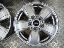 Load image into Gallery viewer, 4x Alufelge 15 Zoll 5.5" 5x112 46ET Glanz Silber 6855101 Mini F57 F56 F55 FEL6022392008dr