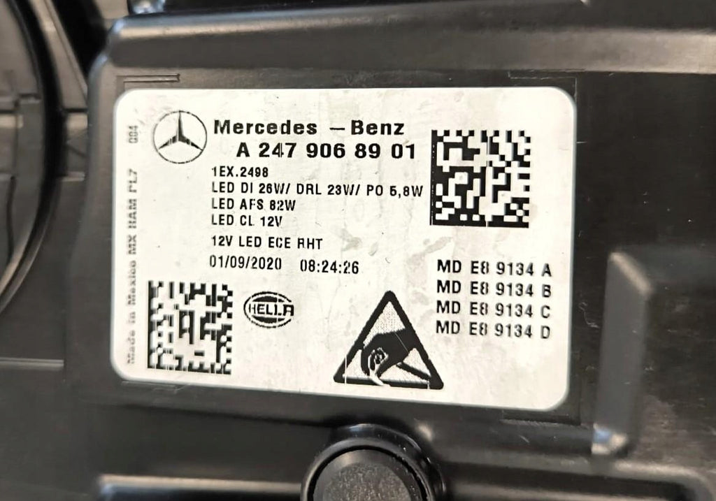 Frontscheinwerfer Mercedes-Benz Glb A2479068901 LED Links Scheinwerfer Headlight SCH4625727117or