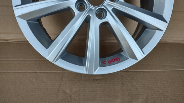 1x Alufelge 16 Zoll 6.0" 5x100 45ET KBA51206 2G0601025AF VW Polo Rim Wheel FEL4326626726tv