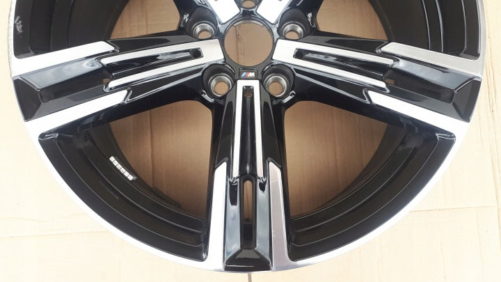 1x Alufelge 18 Zoll 7.5" 5x112 25ET Glanz 8746631 BMW G21 G20 Rim Wheel FEL9078438016rp