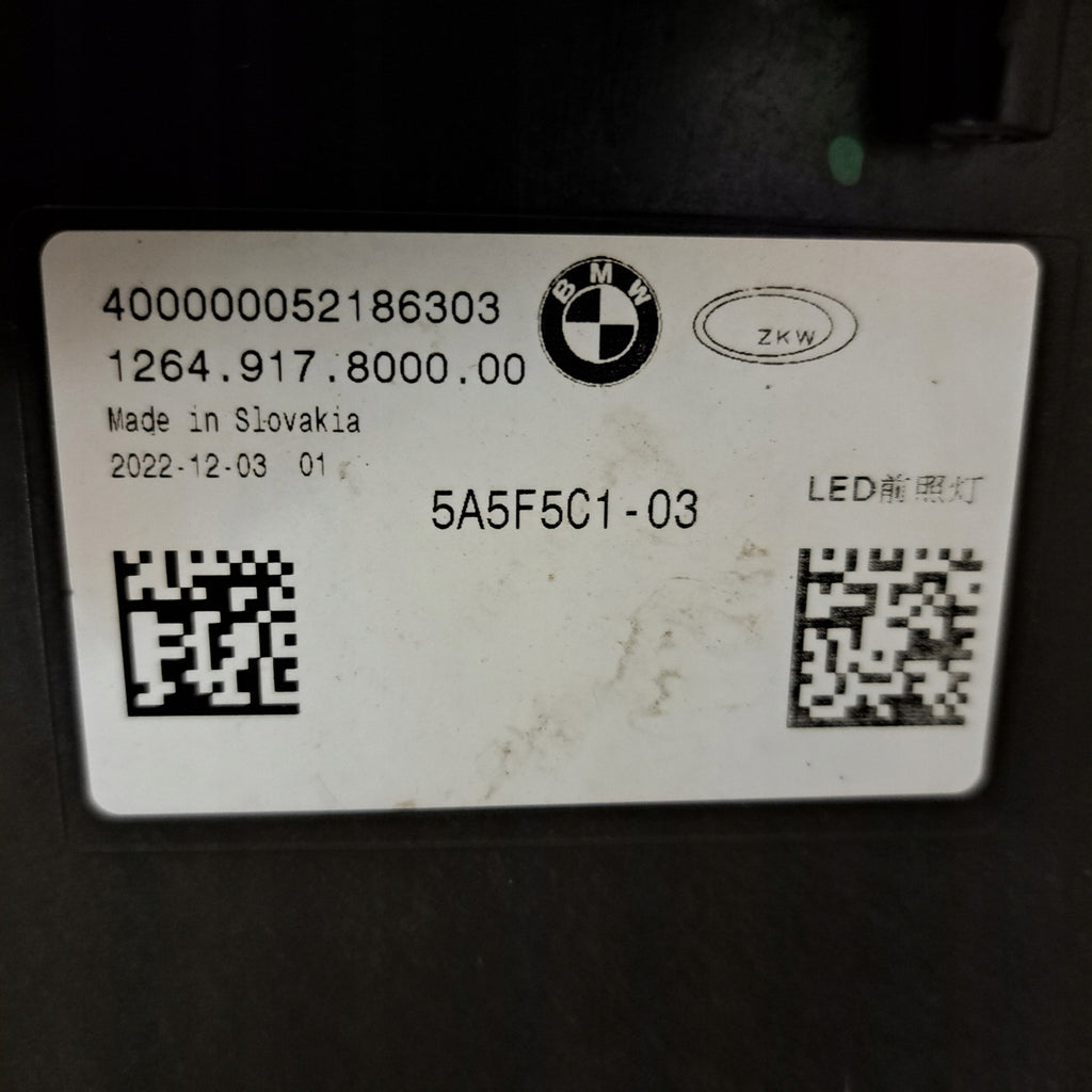 Frontscheinwerfer BMW 7 5A5F5C1 LED Links Scheinwerfer Headlight SCH9181673034sc