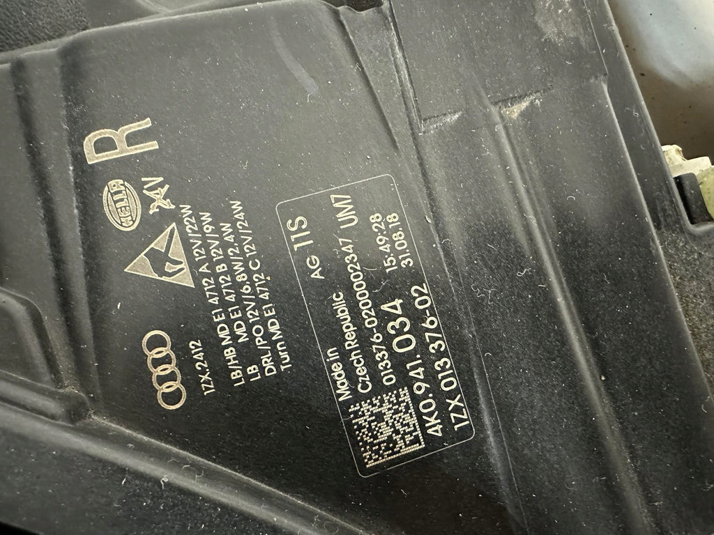 Frontscheinwerfer Audi A6 C8 4K0941034 Rechts Scheinwerfer Headlight SCH8018505746xz