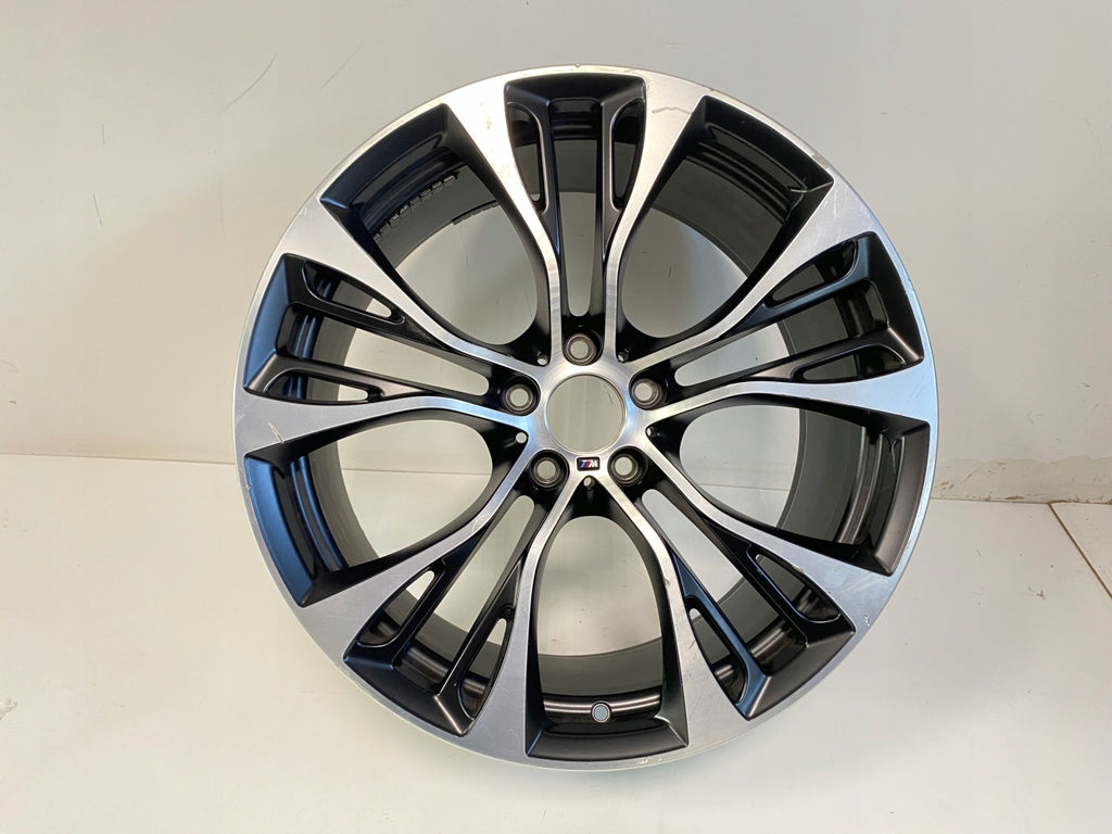 1x Alufelge 21 Zoll 10.0" 5x112 51ET Glanz Schwarz 6861375 BMW F26 X3 F25 FEL8003843129vh