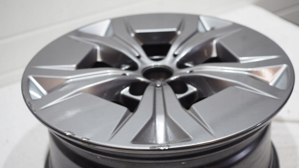 1x Alufelge 17 Zoll 7.5" 5x112 43ET Glanz Grau 6898036 BMW Rim Wheel FEL2897361595uh