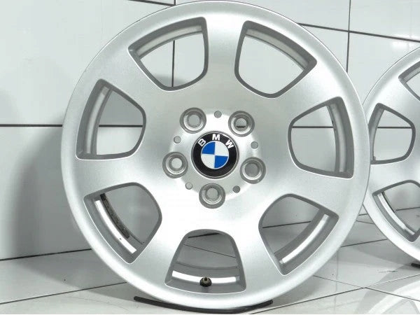 4x Alufelge 16 Zoll 7.0" 5x120 20ET Silber 6762000 BMW E61 Rim Wheel FEL6631188736cu