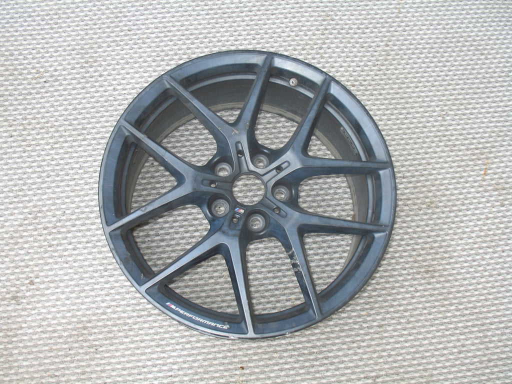 1x Alufelge 18 Zoll 8.0" 5x112 54ET Glanz Graphit 8092353 BMW 1 Rim Wheel FEL6832501566ka